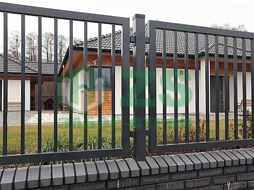 Забор профильный секционный Забор профильный секционный