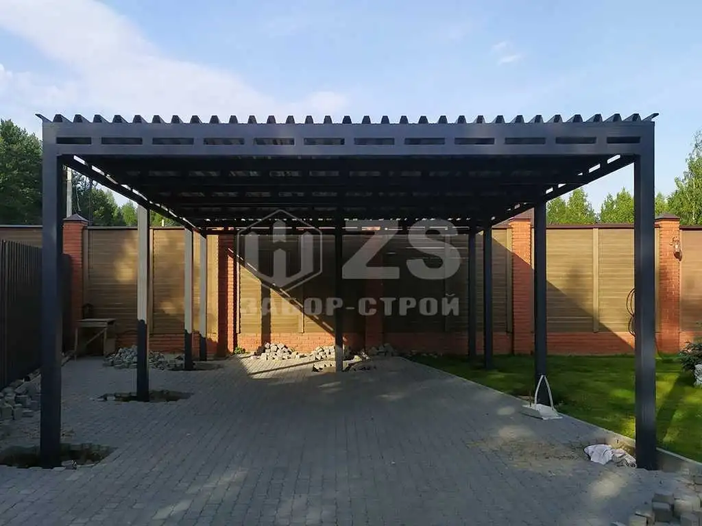 Прямой навес пример 1 Прямой навес пример 1